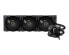 MSI MAG CORELIQUID P360 Liquid CPU Cooler '360mm Radiator - 3x 120mm PWM Fan - Noise Reducer connector - Compatible with Intel and AMD Platforms - Latest LGA 1700 ready' - All-in-one liquid cooler - 78.73 cfm - Black