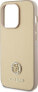 Guess Guess GUHCP15LPS4DGPD iPhone 15 Pro 6.1" złoty/gold hardcase Strass Metal Logo