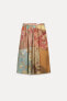 Zw collection printed midi skirt