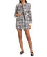 Фото #4 товара Women's Tweed Cutout Mini Dress