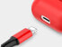 Фото #11 товара Наушники для AirPods Baseus Etui + Strap красные
