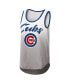 ფოტო #3 პროდუქტის Women's White Chicago Cubs Logo Opening Day Tank Top