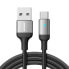 Фото #1 товара Kabel przewód USB - USB-C do szybkiego ładowania A10 Series 3A 1.2m czarny