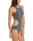 Фото #3 товара Michael Kors Collection Cashmere-Blend Bodysuit Women's Grey L