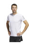 Bisiklet Yaka Düz Beyaz Erkek T-shirt Ic0215 Rfto Tee M