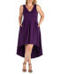 ფოტო #1 პროდუქტის Women's Plus Size High Low Party Dress