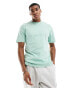 Calvin Klein central logo t-shirt in mint green Лихен, L - фото #4