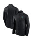Фото #4 товара Men's Black San Jose Sharks Authentic Pro Rink Fleece Full-Zip Jacket