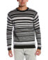 Scott & Scott London Mini Stripe Wool & Cashmere-Blend Sweater Men's