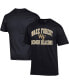 Фото #1 товара Men's Black Wake Forest Demon Deacons High Motor T-shirt