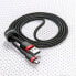 Фото #10 товара Wytrzymały nylonowy kabel przewód USB microUSB 2A 3M czarno-czerwony