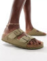 Фото #1 товара Birkenstock Arizona vegan sandals in khaki canvas