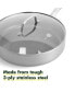 Фото #4 товара Chatham Stainless Ceramic Nonstick 3.75-Qt. Sauté Pan & Lid