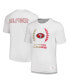 ფოტო #1 პროდუქტის Men's White San Francisco 49ers Miles T-shirt