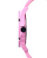 ფოტო #2 პროდუქტის Unisex Hillendale Pink Silicone Band Watch 44mm