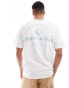 ONLY & SONS relaxed fit t-shirt with Portofino back print in off white