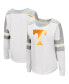 ფოტო #2 პროდუქტის Women's White Tennessee Volunteers Trey Dolman Long Sleeve T-shirt