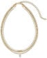 Multi-Chain Layered Gold Plated Necklace