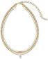 ფოტო #5 პროდუქტის Multi-Chain Layered Gold Plated Necklace