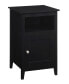Designs2Go Storage Cabinet End Table with Shelf