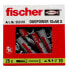 Фото #10 товара fischer DUOPOWER 10 x 50 S - Expansion anchor - Concrete - Metal - Plastic - Grey - 5 cm - 1 cm