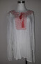 Фото #4 товара Блуза Michael Kors Embellished Embroidered White L