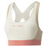 Puma Maggie X Low Impact Sports Bra Womens White Casual 52214165