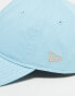 New Era 9twenty LA Dodgers washed mini logo cap in blue