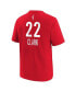 Фото #2 товара Big Boys and Girls Caitlin Clark Red Indiana Fever 2024 WNBA Draft Rebel Edition Player Name Number T-Shirt