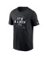 Фото #3 товара Men's Black Baltimore Ravens 2023 AFC North Division Champions Locker Room Trophy Collection T-shirt