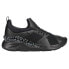 Фото #1 товара Puma Muse X5 LeopardCheetah Lace Up Womens Black Sneakers Casual Shoes 38670001
