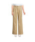 Фото #3 товара Women's High Rise Crisp Poplin Chino Wide Leg Pants