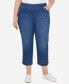 Фото #1 товара Plus Size Scottsdale Dazzling Hem Faux Fly Pant