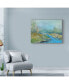 Фото #3 товара Marietta Cohen Art And Design 'River Painting' Canvas Art - 47" x 35"