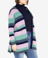 Фото #3 товара Plus Size Romy Hooded Cardigan Sweater