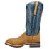 Фото #3 товара Lucchese Ruth Round Toe Cowboy Womens Blue, Brown Casual Boots M3703-WF