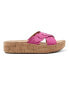 Dark Pink Nubuck