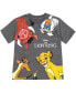 Toddler Boys Lion Guard Lion King Simba Timon Pumbaa Rafiki 3 Pack T-Shirts to