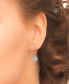 ფოტო #2 პროდუქტის Lab-grown White Sapphire Snowflake Drop Earrings (1-1/10 ct. t.w.) in Sterling Silver