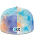 ფოტო #4 პროდუქტის Men's Teal Asheville Tourists Theme Nights Asheville Hippies 59FIFTY Fitted Hat