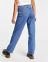 JJXX Seville dad jeans in mid wash blue