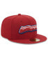 ფოტო #4 პროდუქტის Men's Red Lehigh Valley IronPigs Authentic Collection Alternate Logo 59FIFTY Fitted Hat