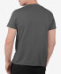 ფოტო #2 პროდუქტის Men's Music Notes Skull Word Art Short Sleeve T-shirt