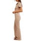 ფოტო #3 პროდუქტის Women's Cotton Jayde Flare-Leg Jumpsuit