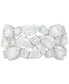 ფოტო #4 პროდუქტის Cubic Zirconia Mixed Cut Cluster Statement Ring in Sterling Silver