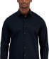Фото #3 товара Men's Modern Classic-Fit Stretch Solid Button-Down Shirt, Created for Macy's