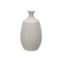 Vase Grey Ceramic 21 x 39 x 21 cm (2 Units) Stripes