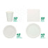 Фото #3 товара AKTIVE Biodegradable Disposable Tableware 180 Pieces