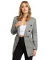 Фото #2 товара Women's Too Cool For Work Plaid Blazer