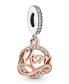 Фото #1 товара Pandora cubic Zirconia Two-Tone Mom Dangle Charm